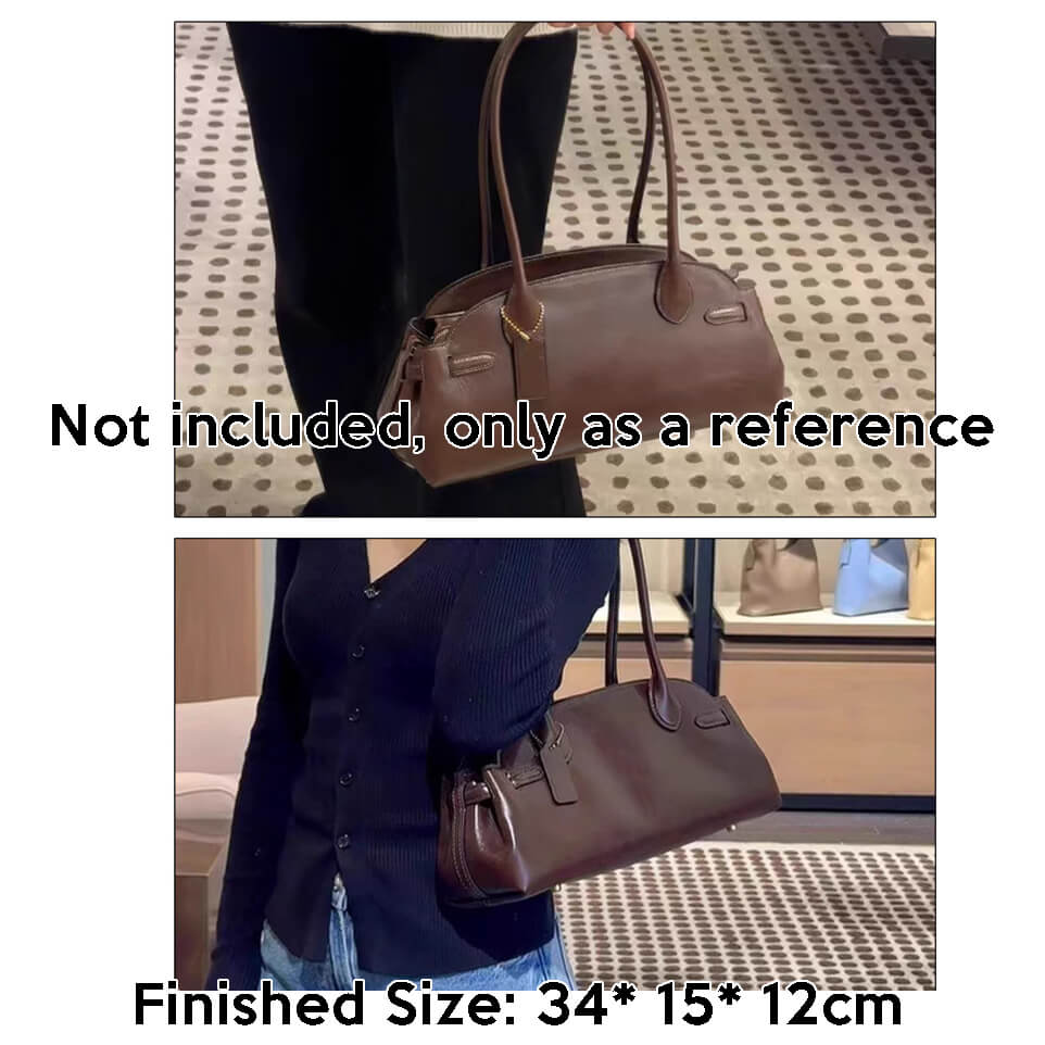 BABYLON™ Underarm Shoulder & Crossbody Bag Making Pattern AAB - 993 - Babylon LeatherBabylon LeatherAAB-993-Kraft Board