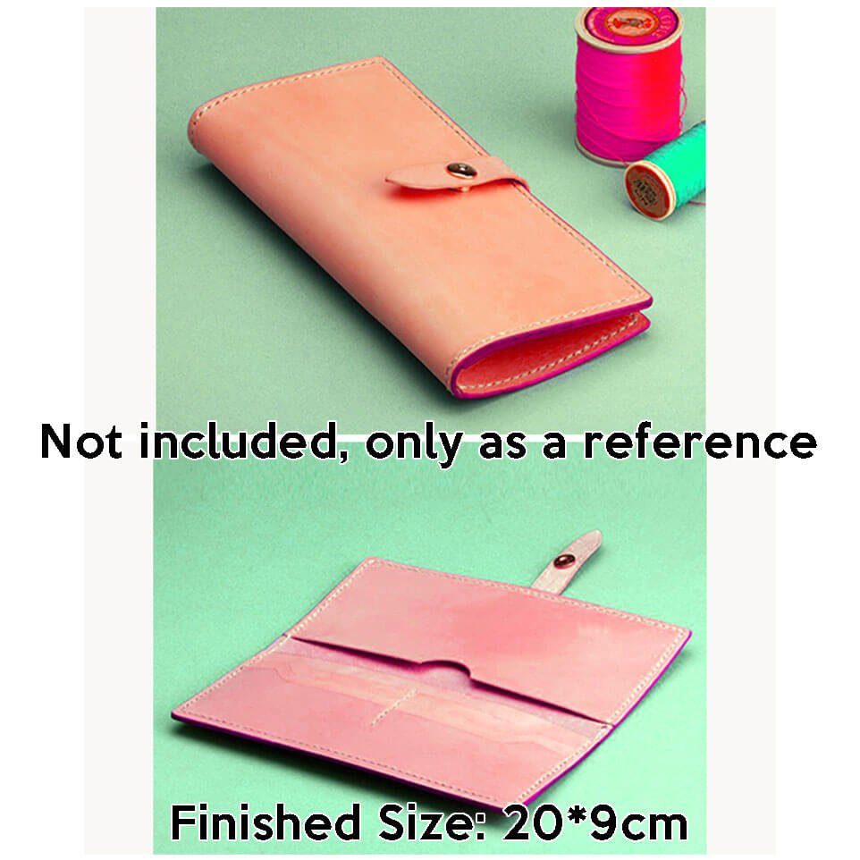 BABYLON™ Unisex Long Wallet Leather Project Pattern DCB - 02 - Babylon LeatherBabylon LeatherDCB - 02 - Kraft Board