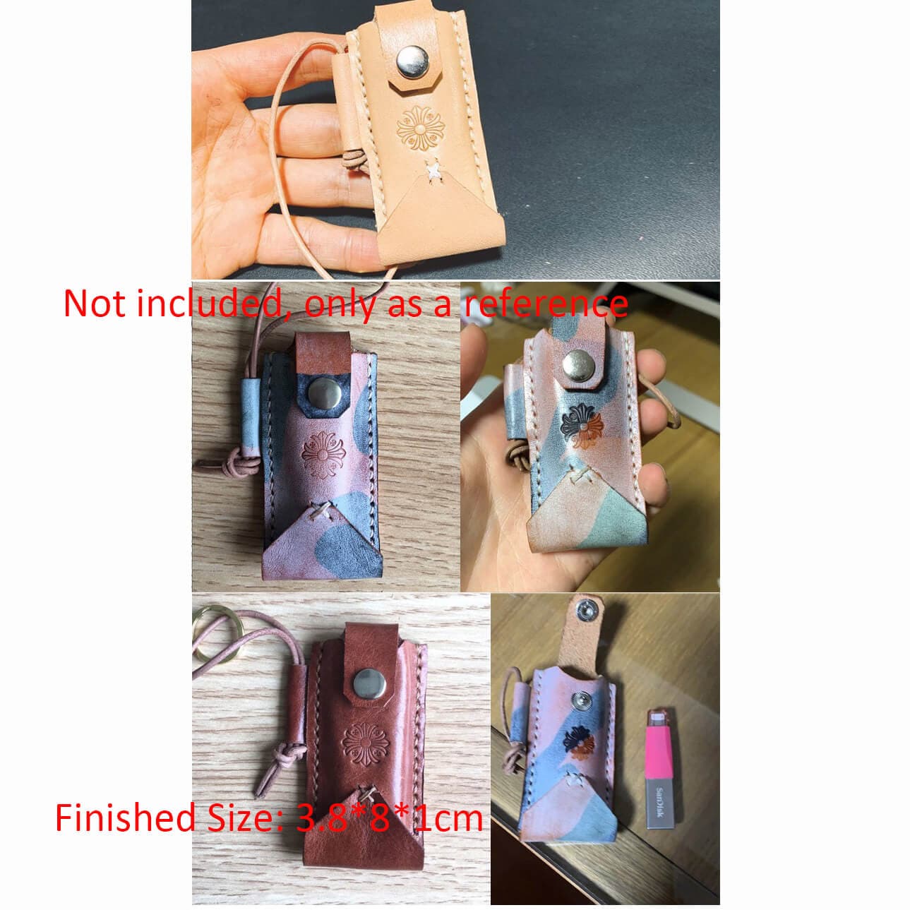 BABYLON™ USB and Memory Card Holder Pattern AAB - 506 - Babylon LeatherBabylon LeatherAAB - 506 - Kraft Board