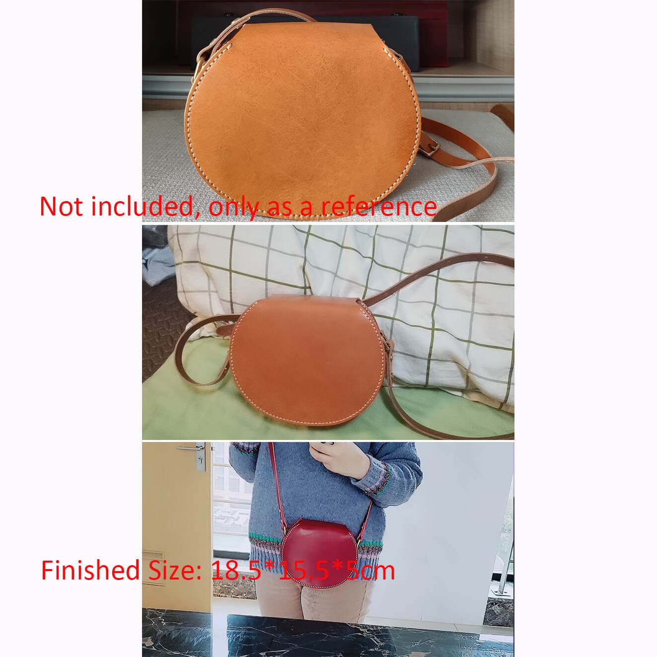 BABYLON™ Veg Tanned Saddle Bag Pattern AAB - 608 - Babylon LeatherBabylon LeatherAAB - 608 - Kraft Board