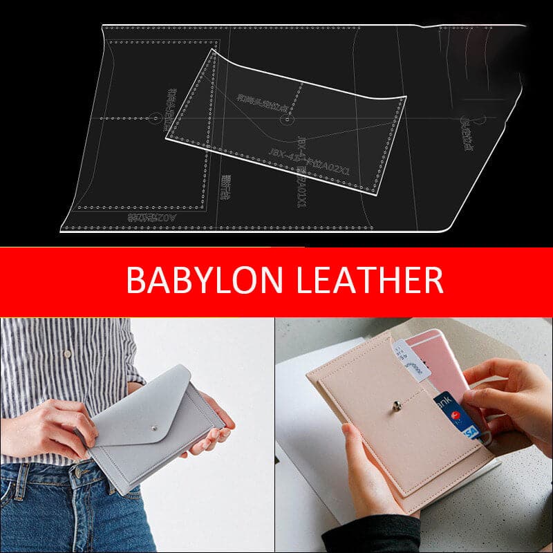 BABYLON™ Women Clutch Pattern JBX - 41 - Babylon LeatherBabylon LeatherJBX - 41 - Kraft Board