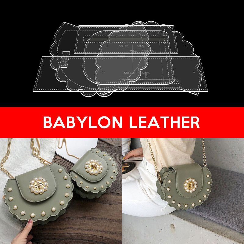 BABYLON™ Women' s Personalized Crossbody Bag Pattern AAB - 848 - Babylon LeatherBabylon LeatherAAB - 848 - Kraft Board - Medium