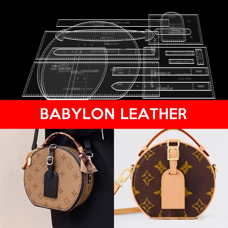 BABYLON™ Women's Bucket Bag Making Pattern AAB - 992 - Babylon LeatherBabylon LeatherAAB-1017-Kraft Board