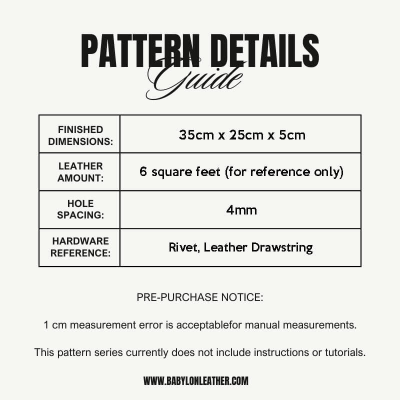 BABYLON™ Women's Clutch Briefcase Pattern AAB - 554 - Babylon LeatherBabylon LeatherAAB - 554 - Kraft Board