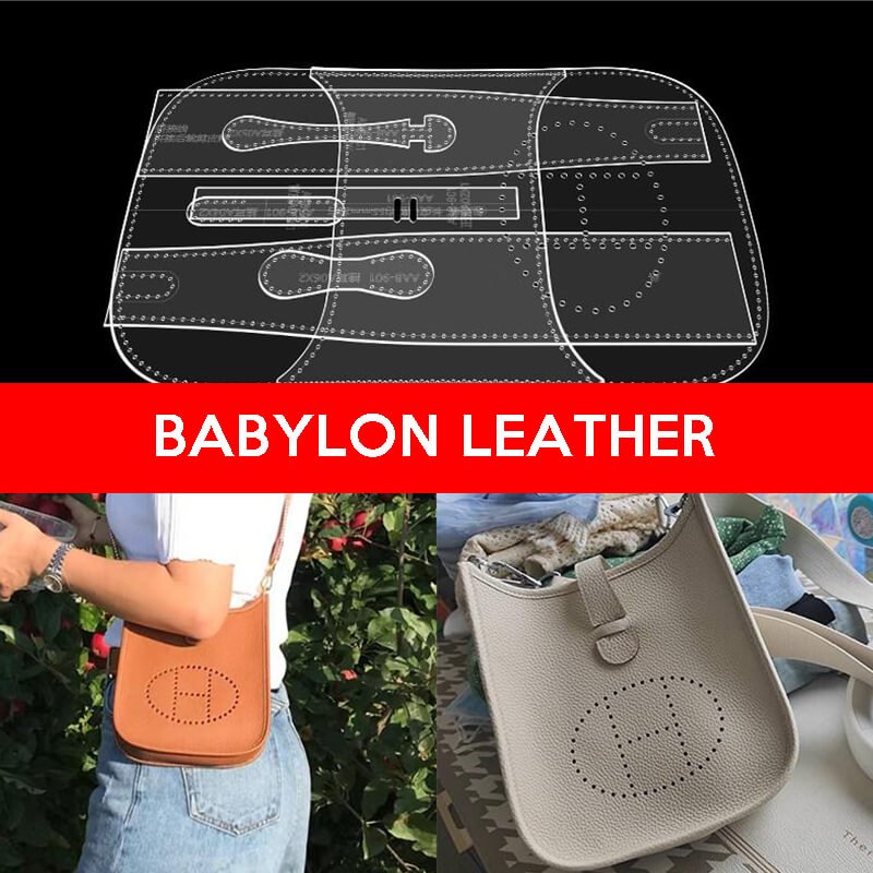 BABYLON™ Women's Evelyne Bag Making Pattern AAB - 901 - Babylon LeatherBabylon LeatherAAB-901-Kraft Board