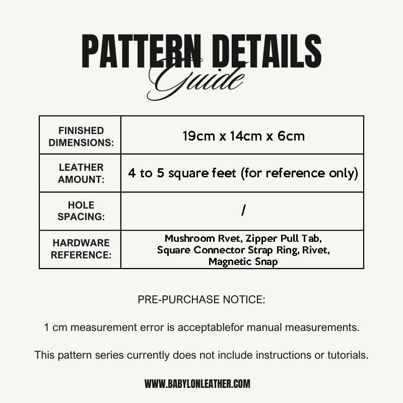 BABYLON™ Women's Fox Crossbody Bag Pattern AAB - 105 - Babylon LeatherBabylon LeatherAAB - 105 - Kraft Board