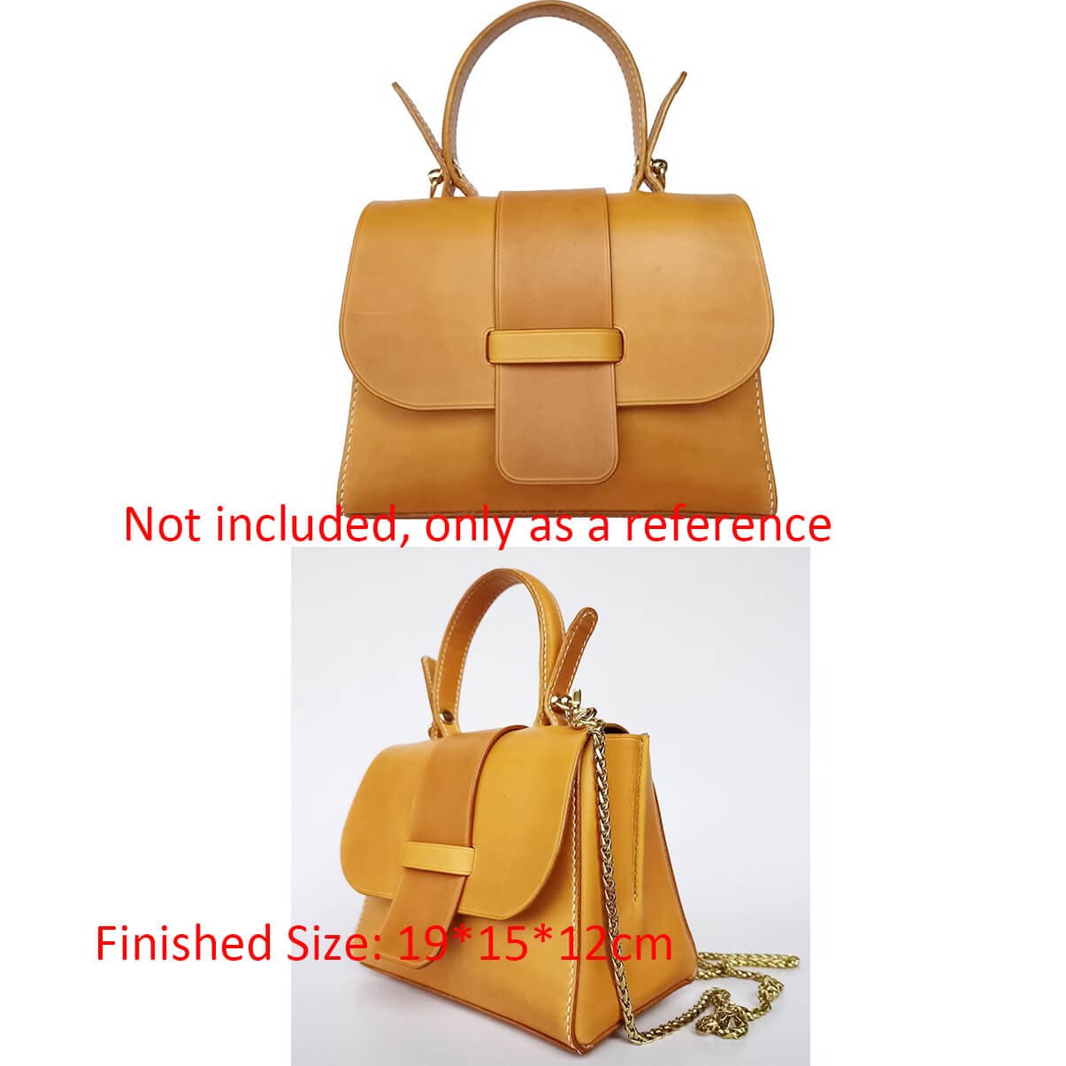 BABYLON™ Women's Leather Handbag Craft Pattern AAB - 621 - Babylon LeatherBabylon LeatherAAB - 621 - Kraft Board