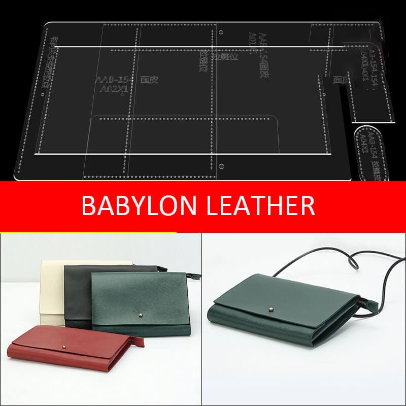 BABYLON™ Women's Minimalist Crossbody Bag Craft Pattern AAB - 154 - Babylon LeatherBabylon LeatherAAB - 154 - Kraft Board