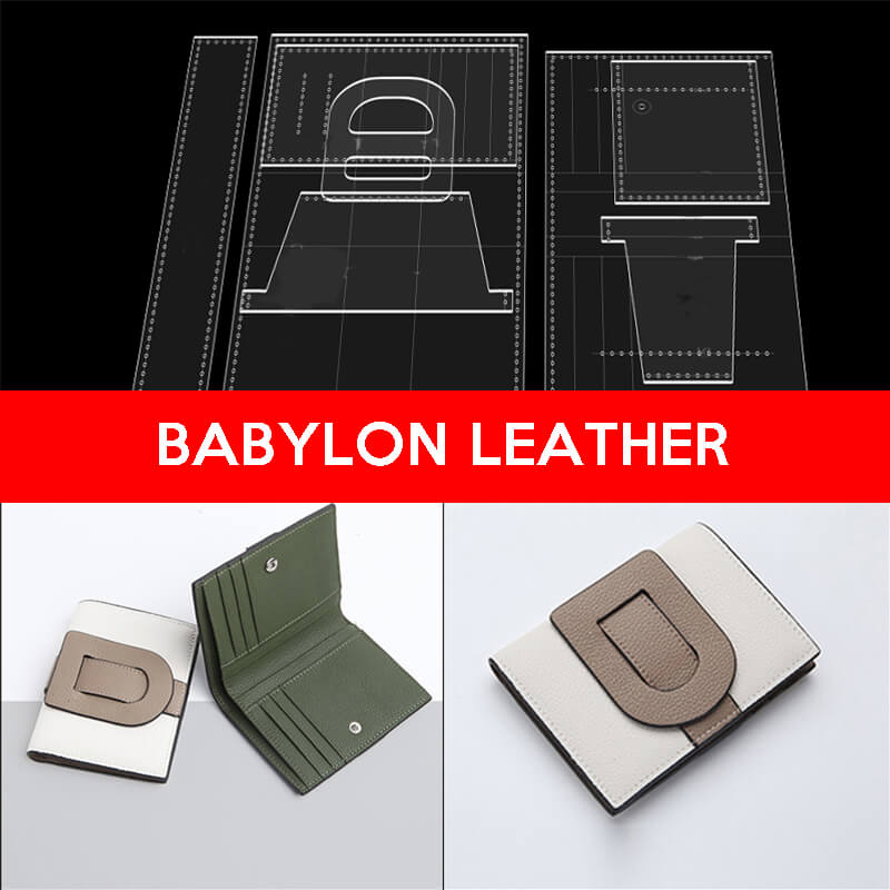 BABYLON™ Women's Short Wallet Love's Gift Pattern AAB - 451 - Babylon LeatherBabylon LeatherAAB-451-Kraft Board
