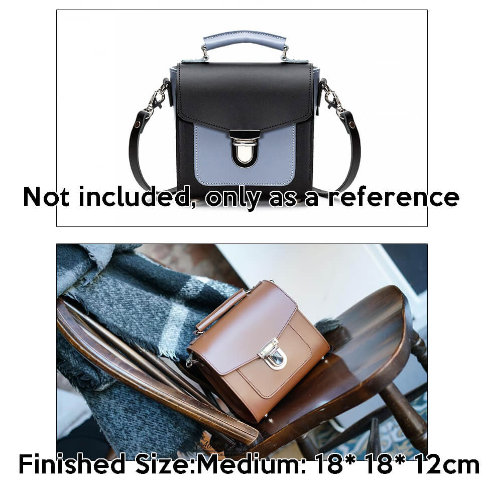 BABYLON™ Women's Small Square Crossbody Bag Pattern AAB - 198 - Babylon LeatherBabylon LeatherAAB - 195 - Kraft Board - Medium