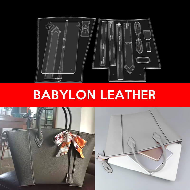 BABYLON™ Women's Tote Bag Making Pattern AAB - 873 - Babylon LeatherBabylon LeatherAAB-873-Kraft Board