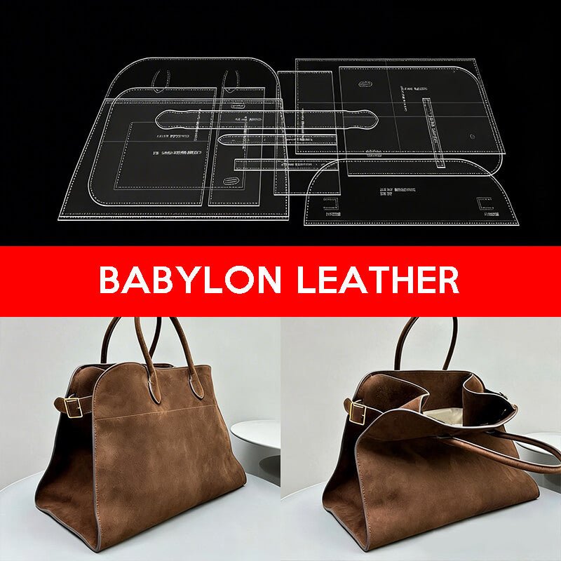BABYLON™ Women’s Tote & Handbag Making Pattern AAB - 996 - Babylon LeatherBabylon LeatherAAB-996-Kraft Board