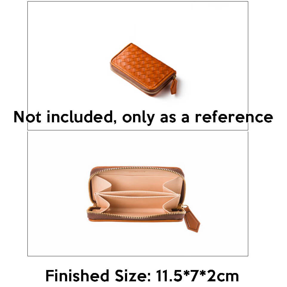 BABYLON™ Zipper Coin Purse and Cardholder Making Pattern AAB - 349 - Babylon LeatherBabylon LeatherAAB-349-Kraft Board