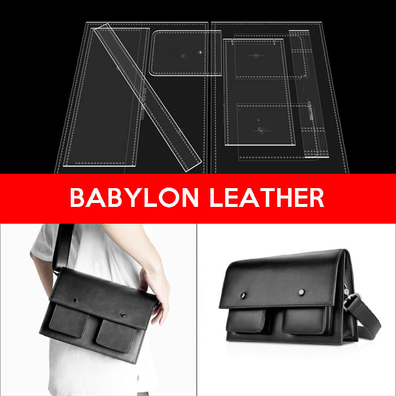 BABYLON™ Zipper Coin Purse and Key Card Holder Leather Pattern AAB - 408 - Babylon LeatherBabylon LeatherAAB-409-Kraft Board
