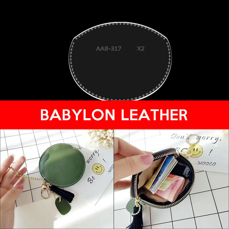 BABYLON™ Zipper Coin Purse Gift Pattern AAB - 317 - Babylon LeatherBabylon LeatherAAB - 317 - Kraft Board