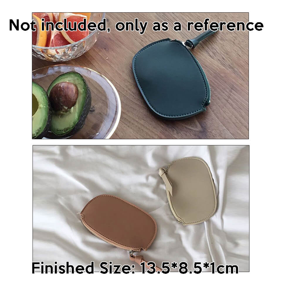 BABYLON™ Zipper Coin Purse Leathercraft Pattern AAB - 388 - Babylon LeatherBabylon LeatherAAB-388-Kraft Board