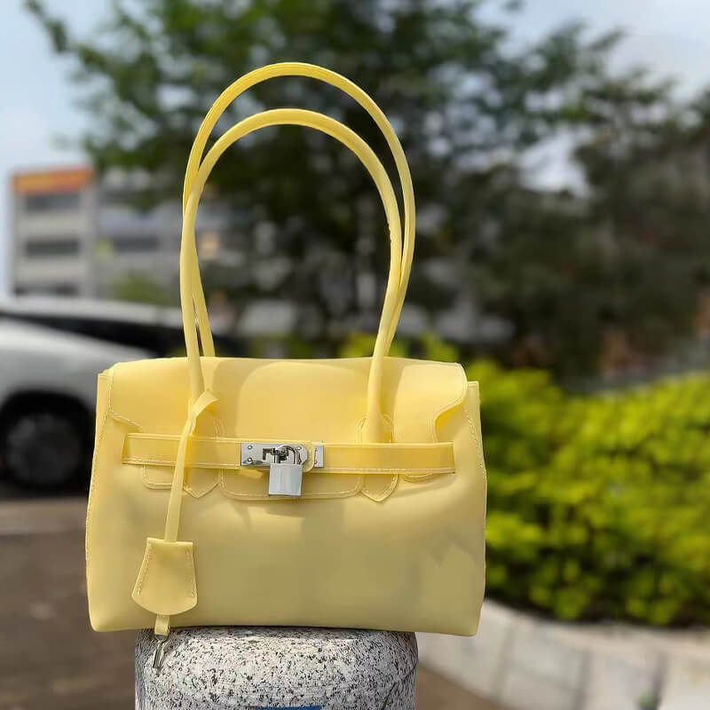[$360+] Birkin-Style Macaron Jelly Bag - Babylon Leather
