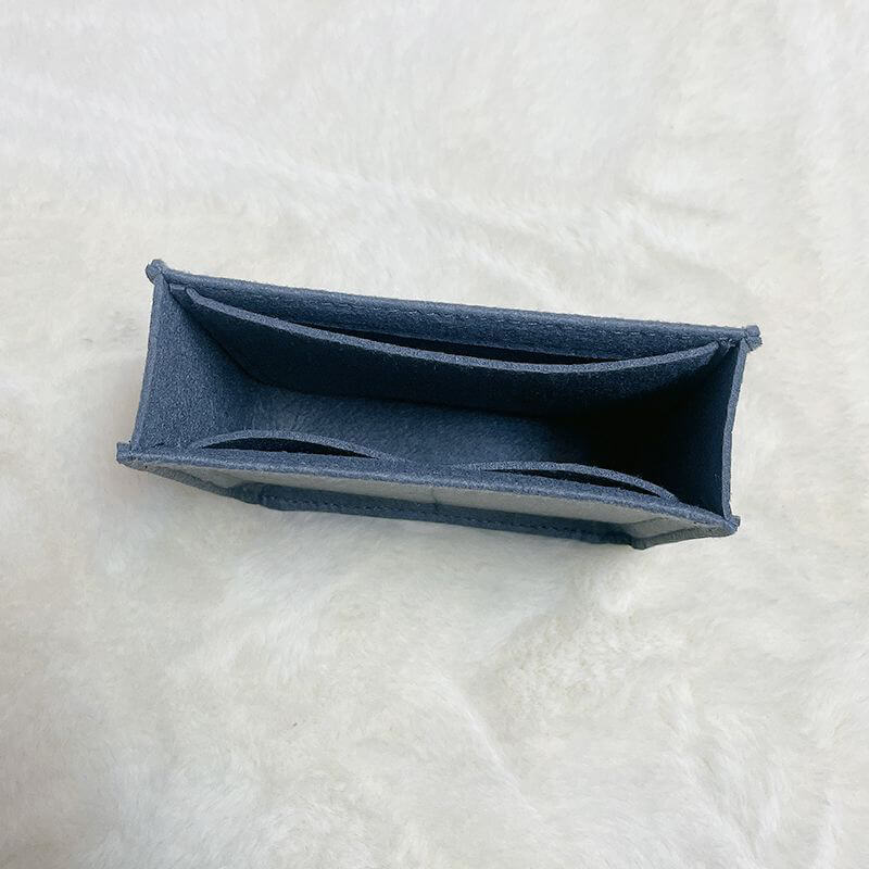 Bag Insert Organizer for Evelyne 16/29/33-Style Bags - Babylon LeatherBabylon LeatherQZ08-Navy Blue-16-inch-Without Side Zipper