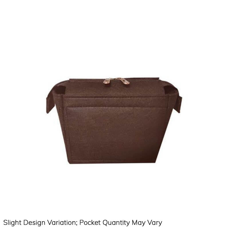 Bag Insert Organizer for MLB Bucket Bags - Babylon LeatherBabylon LeatherQZ17-Coffee-Anti-Theft