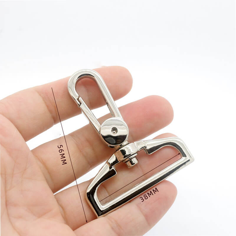 Wide Eye Swivel Snap Hook - Babylon Leather