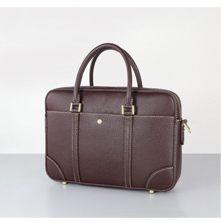 Business DIY Leather Handbag Kit – Babylon Leather - Babylon LeatherBabylon LeatherSY26 - Matching Color - Lychee Pattern Leather - Brown