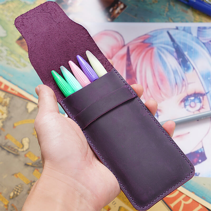 Fountain Pen Sleeve Unisex – Babylon Leather