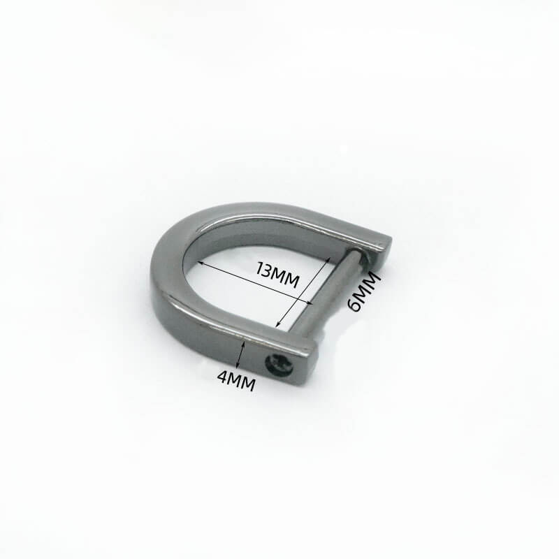 Screw-In D-Ring Connector - Babylon Leather