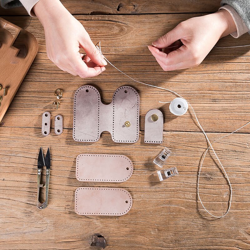 Car Key Case Leather DIY Kit Smart – Babylon Leather - Babylon LeatherBabylon LeatherLZ30 - Black