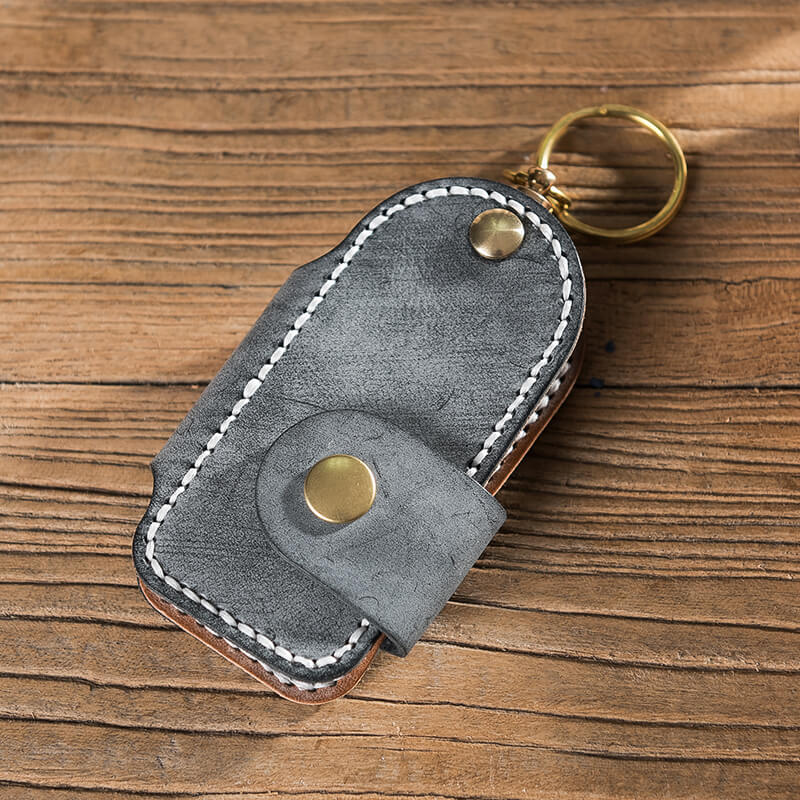 Car Key Case Leather DIY Kit Smart – Babylon Leather - Babylon LeatherBabylon LeatherLZ30 - Black