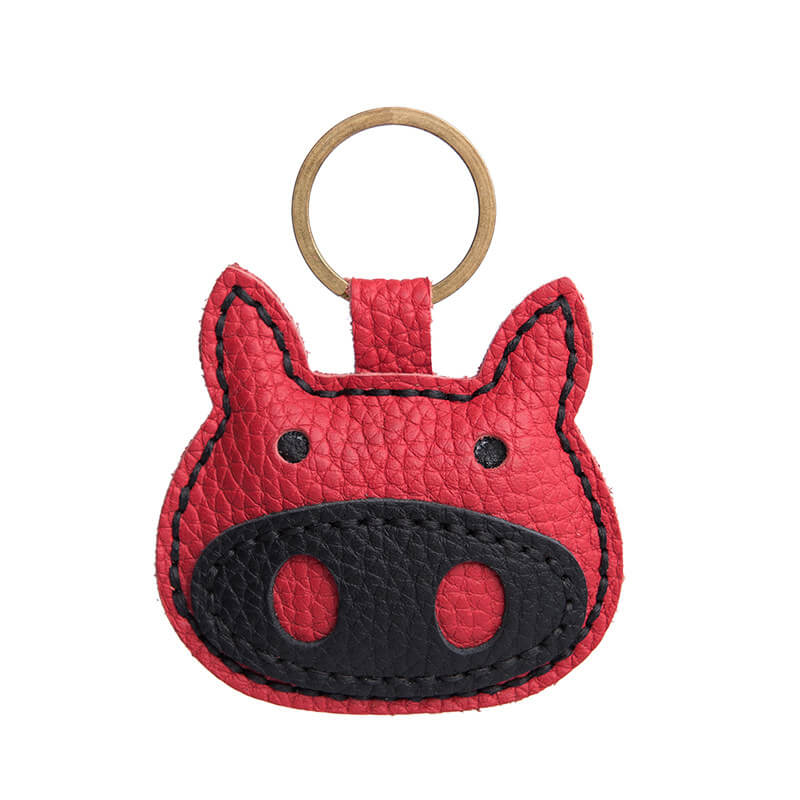 Cartoon Style Keychain DIY Leather Kit– Babylon Leather - Babylon LeatherBabylon LeatherLZ63-Grey