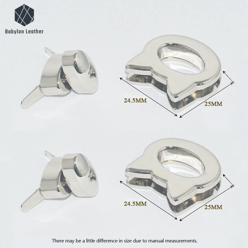 Cat Head Closure Bag Lock Twist Lock - Babylon LeatherBabylon LeatherTL - 071 - 2 PACK