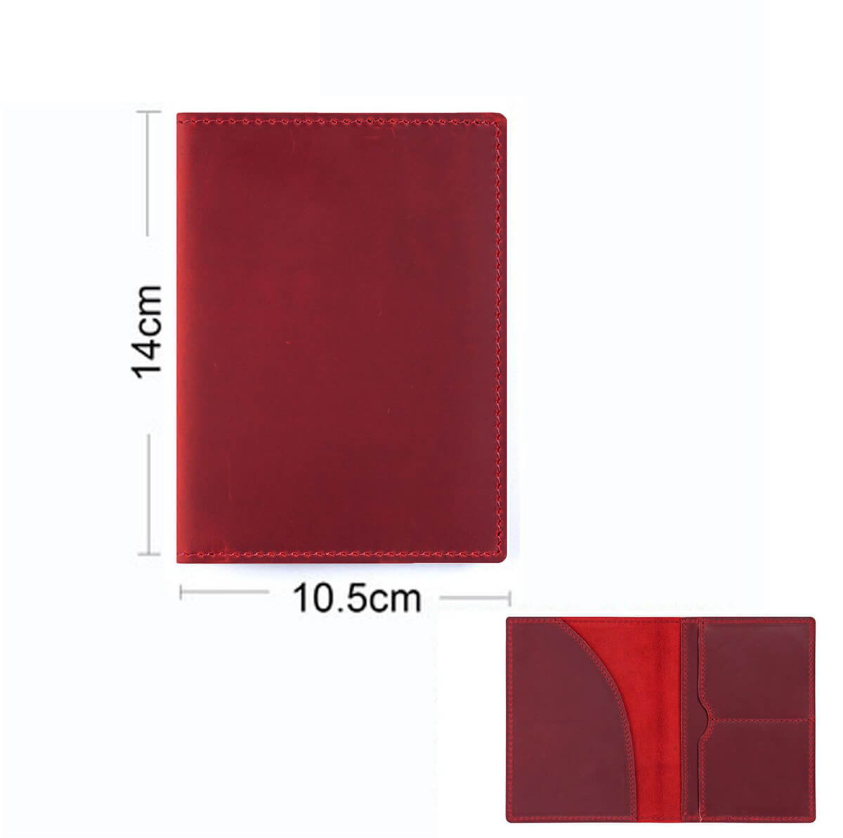 Passport Holder Boarding Pass Wallet – Babylon Leather