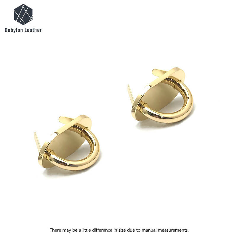 Arch Bridge Shape Fashion Connector Strap Buckle（2 PACK）