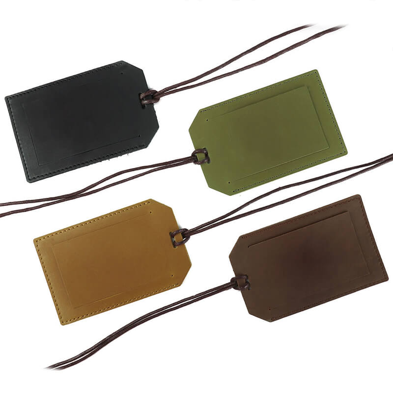 Leather Lanyard ID Badge Holder – Babylon Leather