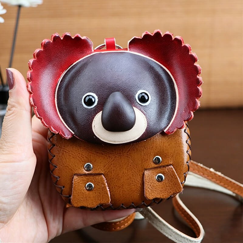 Chinese Zodiac Leather Key Pouch – Babylon Leather - Babylon LeatherBabylon LeatherLLZ28-Koala