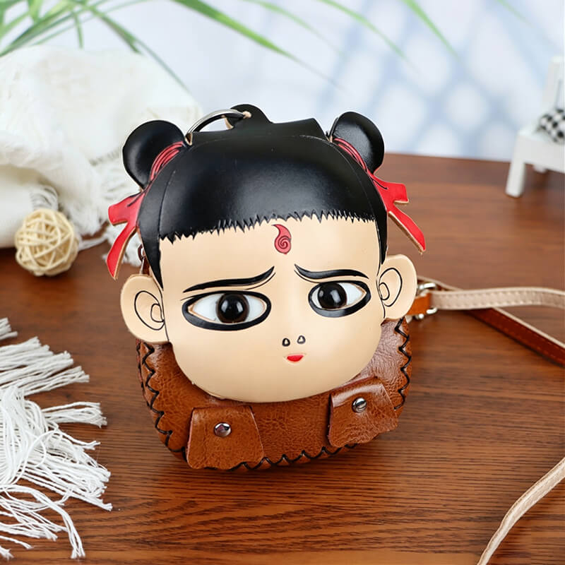 Chinese Zodiac Leather Key Pouch – Babylon Leather - Babylon LeatherBabylon LeatherLLZ28-Nezha