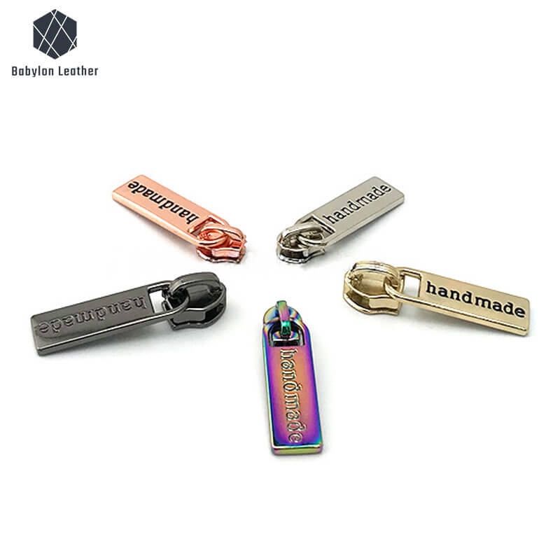 Creative handmade Bag Decoration Zipper Pull（2 PACK） - Babylon LeatherBabylon LeatherZP - 004 - Gold