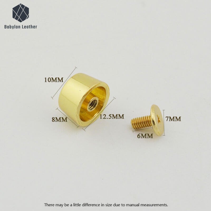 Creative Table Lamp Shape Screw Bottom Stud（4 PACK） - Babylon LeatherBabylon LeatherBS - 003 - Gold