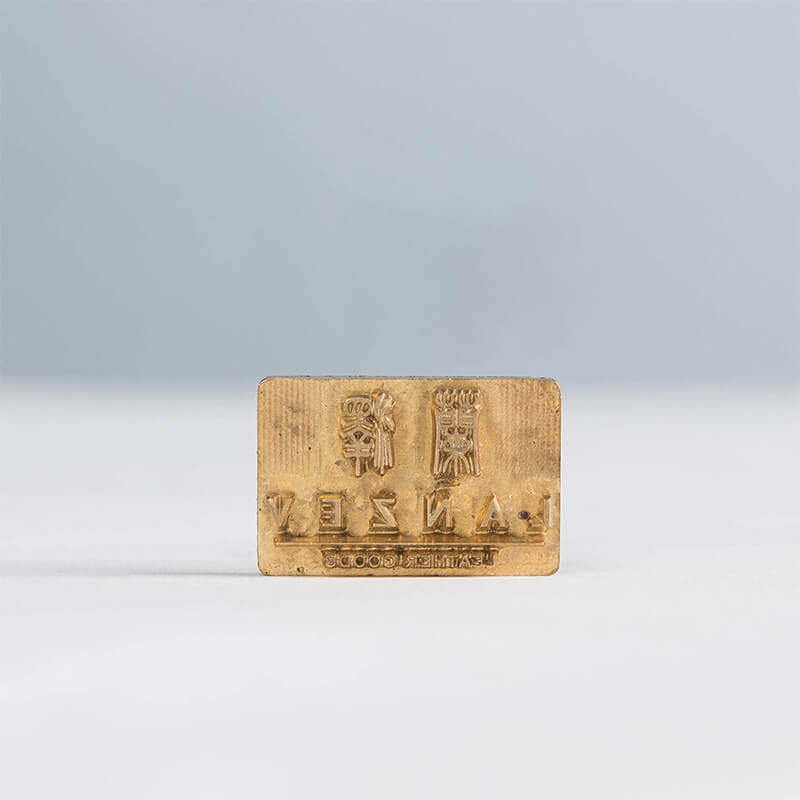 Custom Brass Logo Stamp Service for DIY Leather Engraving – Babylon Leather - Babylon LeatherBabylon LeatherLZ87-Standard-Note Text and Font Number When Ordering