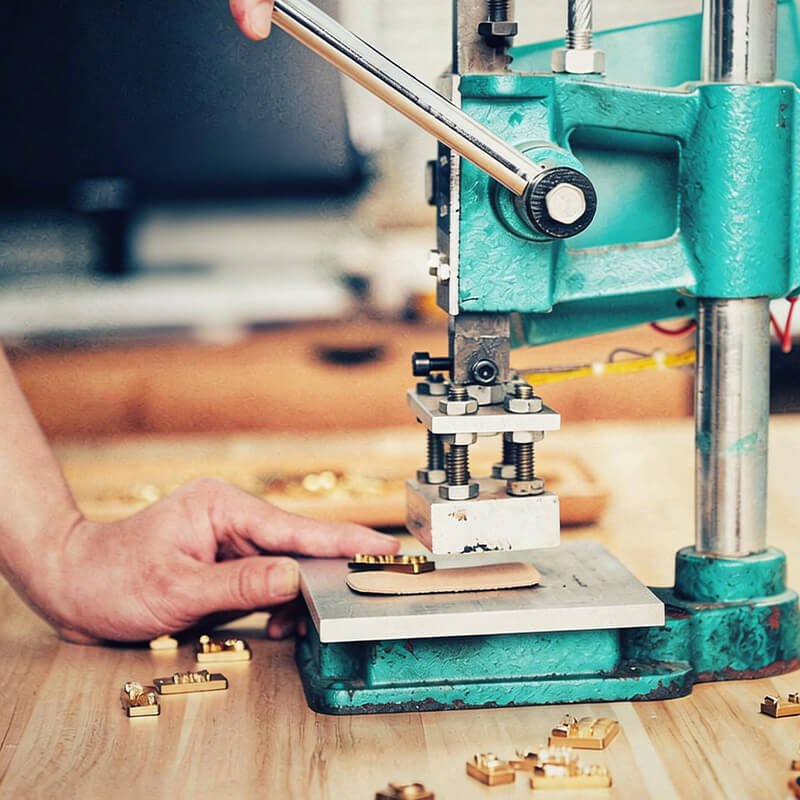 Custom Brass Logo Stamp Service for DIY Leather Engraving – Babylon Leather - Babylon LeatherBabylon LeatherLZ87-Standard-Note Text and Font Number When Ordering