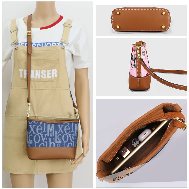 Customizable Panel Hobo Bucket Bag DIY Kit – Babylon Leather - Babylon LeatherBabylon LeatherSYR23 - Coffee - Self - Adhesive Glue - Color - Matched & With Fabric