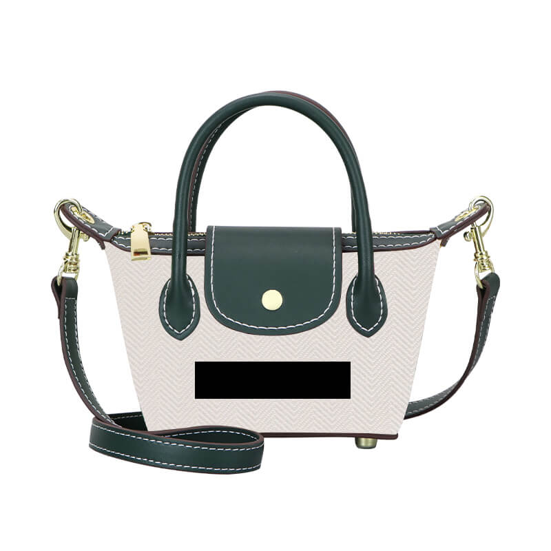 Customizable Panel Le Pliage Travel Bag DIY Kit ¨C Babylon Leather - Babylon LeatherBabylon LeatherSYR29 - Dark Green - Self - Adhesive Glue - Small & Color - Matched