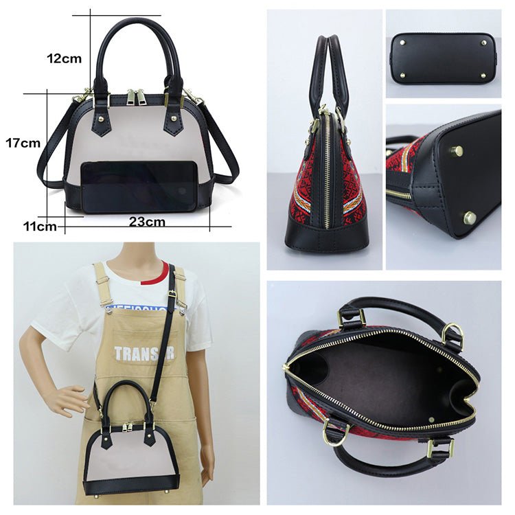 Customizable Panel Medium Alma Handbag DIY Bag Kit – Babylon Leather - Babylon LeatherBabylon LeatherSYR42 - Brown - Self - Adhesive Glue - Color - Matched & With Fabric
