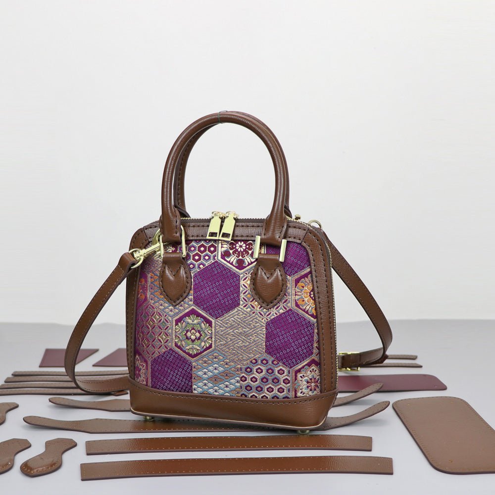 Customizable Panel Shell Crossbody Bag DIY Kit – Babylon Leather