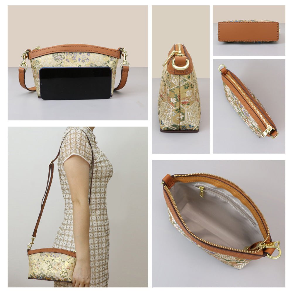 Customizable Panel Small Coin Crossbody Bag DIY Kit – Babylon Leather - Babylon LeatherBabylon LeatherSYR58 - Coffee - Heat - Activated Adhesive - Color - Matched & With Fabric