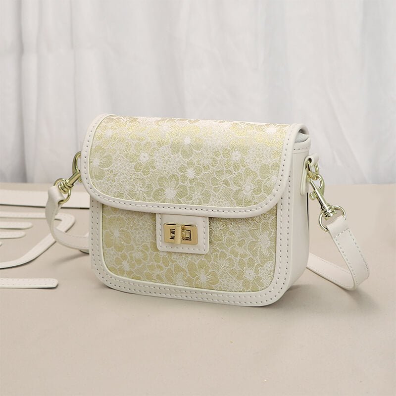 Customizable Panel Square Flap Crossbody Bag DIY Kit – Babylon Leather - Babylon LeatherBabylon LeatherSYR67-White-Heat-Activated Adhesive-Color-Matched & With Fabric