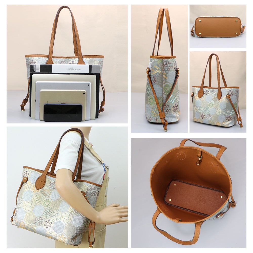 Customizable Panel Women’s Leather Tote Bag DIY Kit – Babylon Leather - Babylon LeatherBabylon LeatherSYR16 - Caramel - Heat - Activated Adhesive - Color - Matched