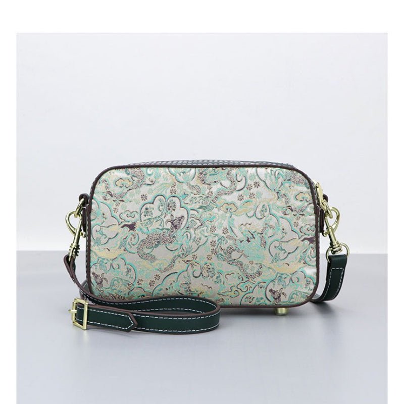 Customizable Panel Zip Crossbody Bag DIY Kit – Babylon Leather - Babylon LeatherBabylon LeatherSYR12 - Dark Green - Self - Adhesive Glue - Color - Matched