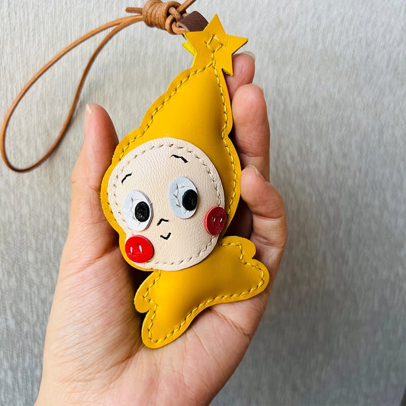Cute Charm DIY Leather Kit – Babylon Leather - Babylon LeatherBabylon LeatherSG30-Yellow-A