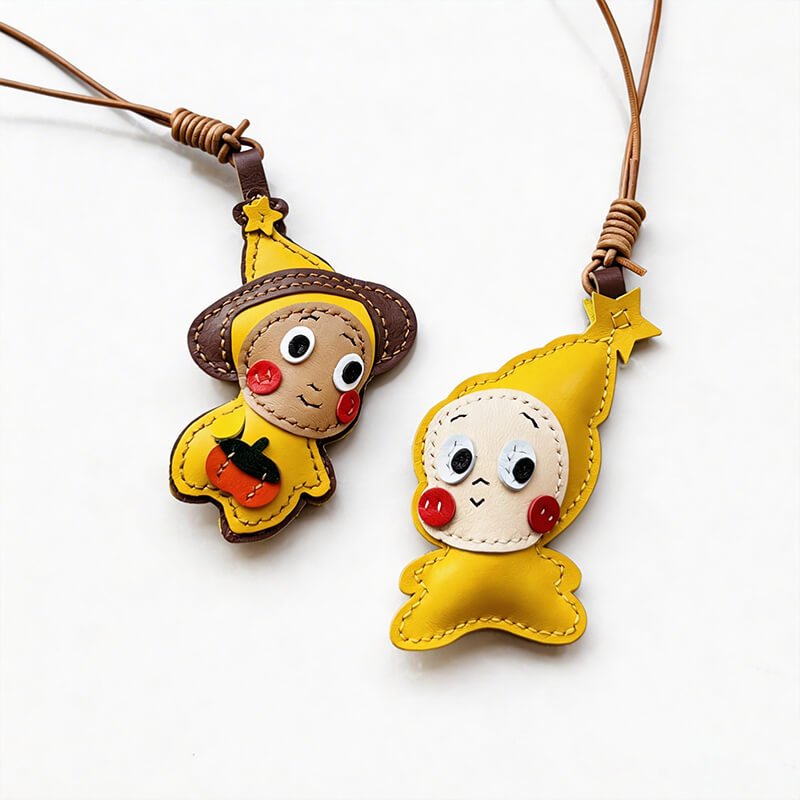 Cute Charm DIY Leather Kit – Babylon Leather - Babylon LeatherBabylon LeatherSG30-Yellow-A